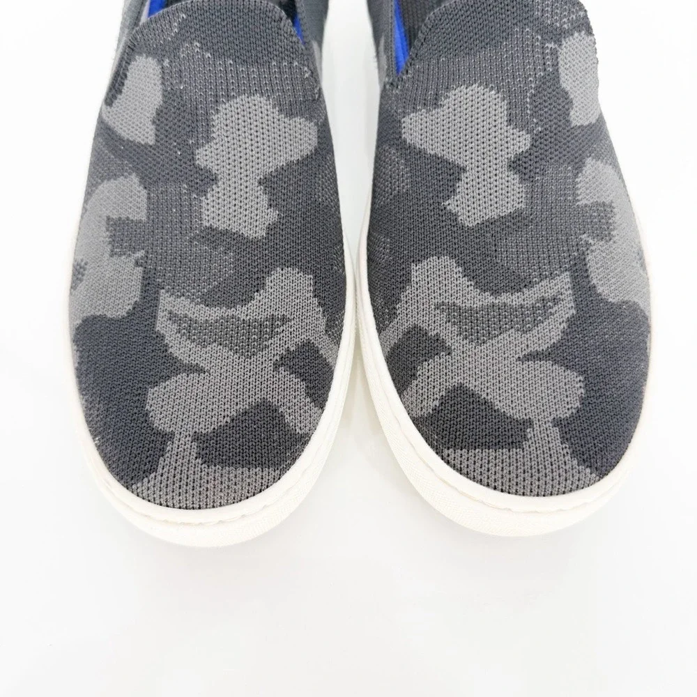 Rothy's The Original Camo Knit Slip On Shoes Women's‎ Size 8 Sustainable